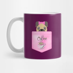 Pug and Coffee Mug